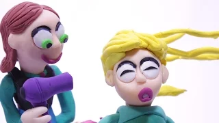  frozen un d a de peluquer a stop moition claymation de plastilina en espa ol