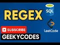How to Use Regex in SQL Find Patients with Type Leetcode SQL Problem Solved