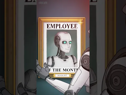 A perfect day at the office 🤖 #shorts #animation #automation #stevecutts