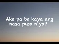 'Di bale na lang(Lyrics) By:Jericho Rosales