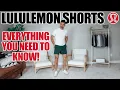 ULTIMATE BUYERS GUIDE lululemon Mens Shorts Review