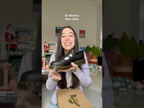 Dr martens Mary Janes ✨☁️ #maryjane #drmartens #unboxing #tryoniryonnaul