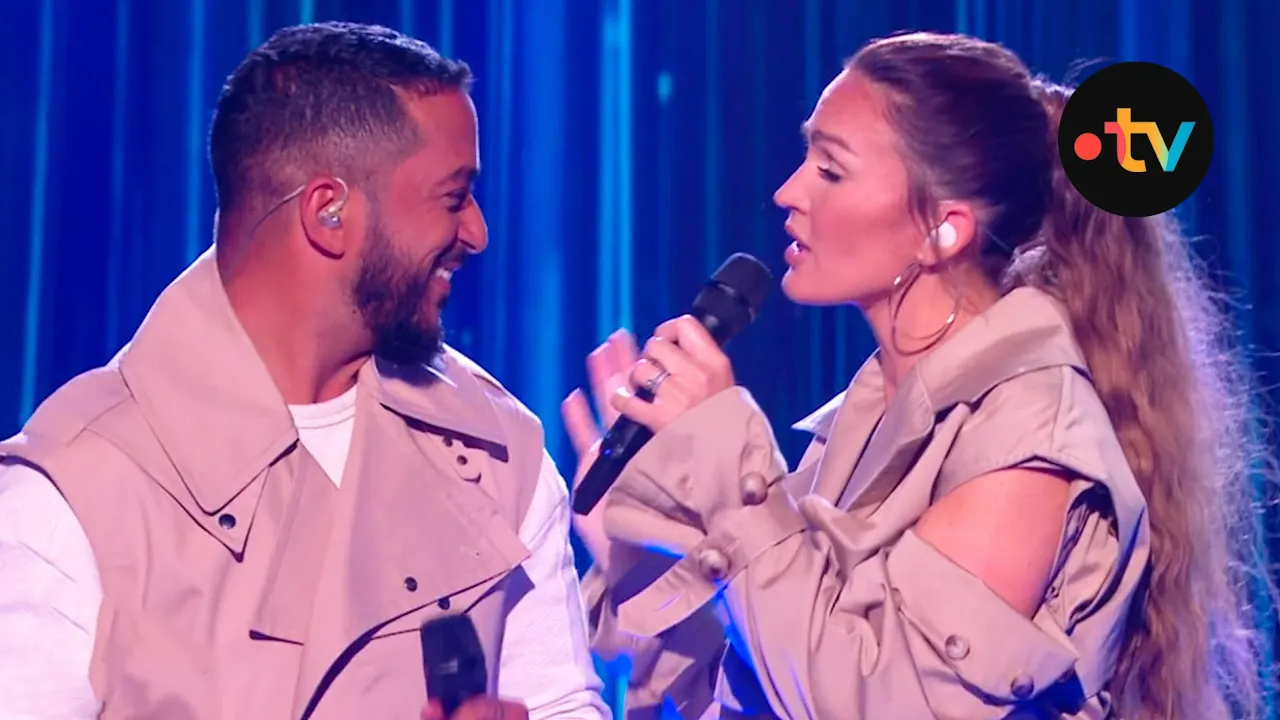 Slimane et Vitaa interprètent "De l'or" dans La Boîte à Secrets