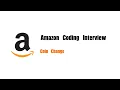 Amazon Coding Interview Question Leetcode 322 Coin Change