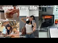 college week in my life productive study days morning routine classes hanging w friends