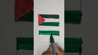 رسمت علمي فلسطين وباكستان كيف كان الأمر يا أصدقاء الرسوم Art SaudiArab 