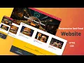 Code a Responsive Fast-Food Website with HTML CSS Tutorial MZCode01