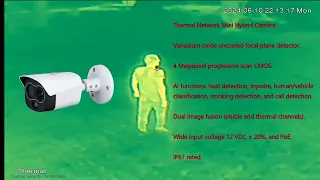 Thermal Network Mini Hybrid Bullet Camera