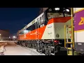MBTA s New Haven Heritage F40 s First Trip on the Grand Junction - A Week of Extras in Cambridge MA