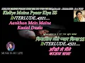 Kisliye Maine Pyaar Kiya Dil Ko Yunhi - Full Karaoke With Scrolling Lyrics Eng & हिंदी