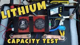 EVE cells LITHIUM BATTERY Capacity Test