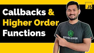 Higher Order Functions and Callbacks in JavaScript The Complete JavaScript Course Ep 35
