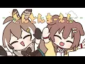 Download Lagu 「Cover」とんとんまーえ！-  Nanashi Mumei \u0026 Inugami Korone