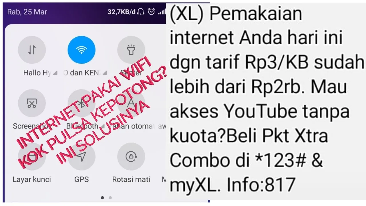 Cara Mengatasi Pulsa XL Berkurang Sendiri