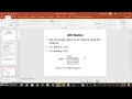 Module 4 Classes and Objects