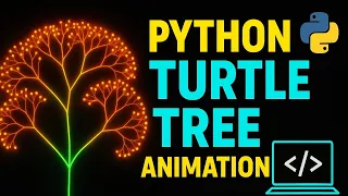 Amazing Tree Animation with Python Turtle Graphics Python Project CodeGenX