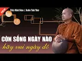 Download Lagu Thầy Minh Niệm - CÒN SỐNG NGÀY NÀO HÃY VUI NGÀY ĐÓ (Nên Nghe Ngay) | Radio Tỉnh Thức