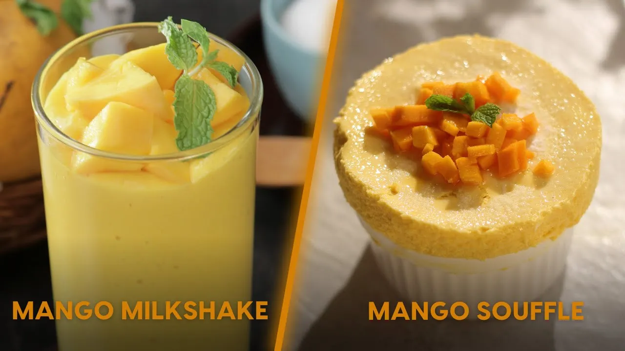 Mango Milkshake   Cold Mango Souffle   Mango Recipes         Sanjeev Kapoor Khazana