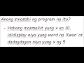 Java Tutorial Tagalog 10 while and do while loop