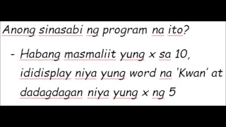 Java Tutorial Tagalog 10 while and do while loop