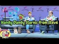 HOW DID STEVE BURNS END UP ON BLUES CLUES Q A PANEL