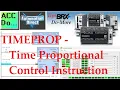 Do-More TIMEPROP - Time Proportional Control Instruction