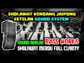 Lagu SHOLAWAT  KENDANG KOPLO CEK SOUND🎶 || SETELAN PERANGKAT SOUND SYSTEM HOREG