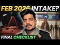 February 2026 Intake Australia Checklist to Avoid Visa Refusal