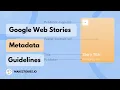 How MakeStories makes it easy to comply with Google Web Stories metadata requirements without coding