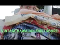Garage Sale Score Vintage Hawaiian Shirts