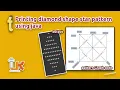 Star Pattern in diamond shape using java