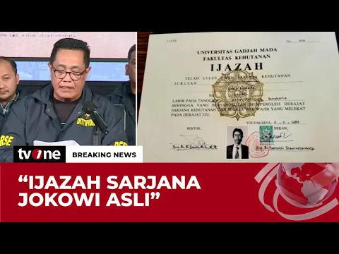 Ijazah SMA dan Kuliah Jokowi Dipastikan Asli