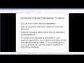 Android SQLite Database Tutorial 1 Introduction Creating Database and Tables Part 1 YouTube