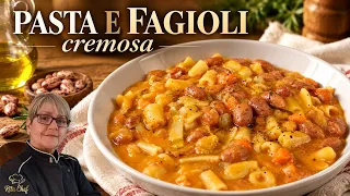 PASTA E FAGIOLI🥰Cremosa dal gusto inconfondibile! | RITA CHEF