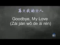 zai jiàn wǒ de àirén. Goodbye My Love. 再见我的爱人.Teresa Teng