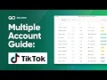 How to create and run multiple TikTok accounts in GoLogin
