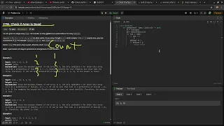 Leetcode easy problem 2784 Check if Array is Good devops python practice