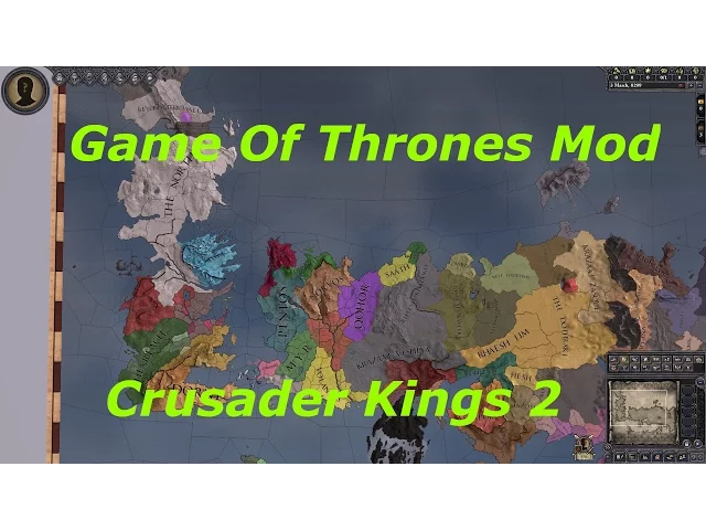 Crusader Kings 2 Game Of Thrones Mod Timelapse
