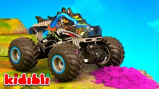 ¡Ya llega el camión monstruo de juguete! 🚐🏁