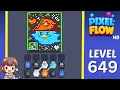 Pixel Flow Level 649 Solution Walkthrough