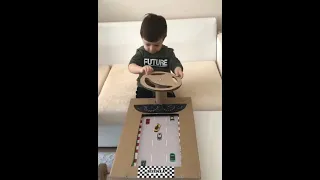 Cardboard Car Racing Game For Toddlers You Never Watched This Fun Diy Game 