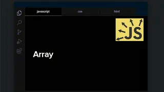 JavaScript Tutorial - Array