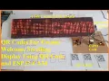 QR Codes For Events Welcome Scrolling Display Using QR-Code and ESP32-CAM