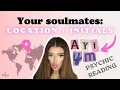 Download Lagu Your Soulmate's EXACT Location, Initials, \u0026 Name - PICK A CARD Tarot Reading 🌎💖