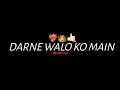 Download Lagu Darne Walo Ko Main ( TECHNO MIX ) | insta viral song Hood life mix | Deejay Broxy