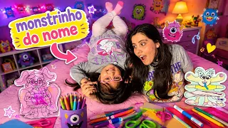 Qual será o nosso MONSTRINHO DO NOME? 