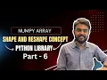 shape and reshape in numpy