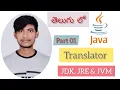J - 02 Part 01 Translator and JDK JVM JRE Java Programming for Beginners CodeWithKali