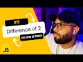 Difference of 2 Codewars - Kata Javascript Reto de 100 Para entrevistas tecnicas