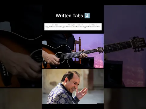 Mann Ki Lagan Sargam Guitar Tabs #music #guitar